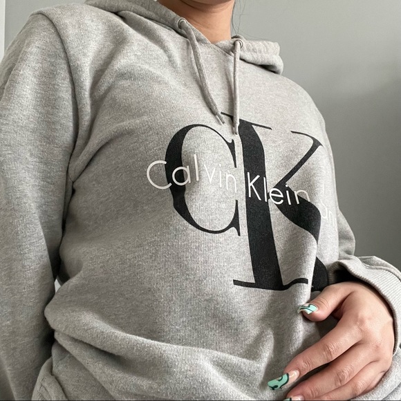 calvin klein draw string sweatshirt - Picture 2 of 2